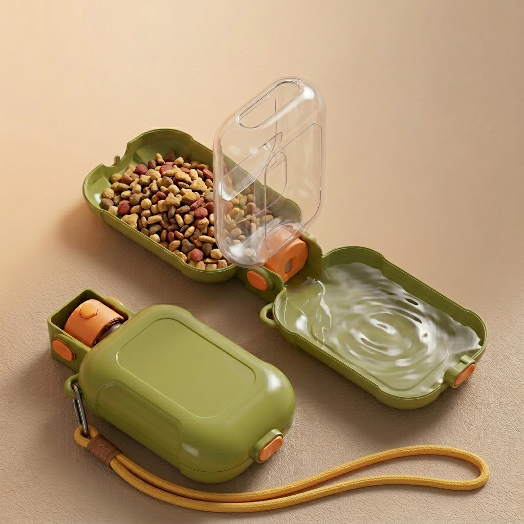 CEROVAS Nomad 2-in-1 Pet Travel Bottle